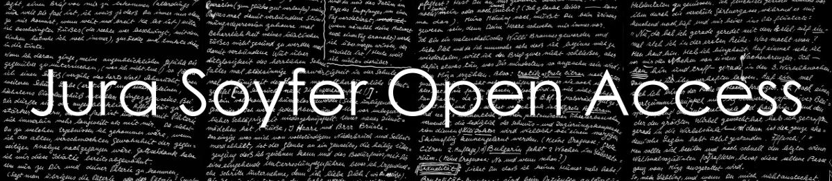 Header: Jura Soyfer Open Access